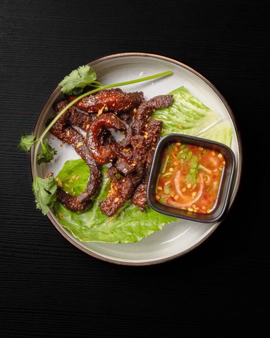 Wagyu Beef Jerky ຊີ້ນແຫ້ງວາກິວ.