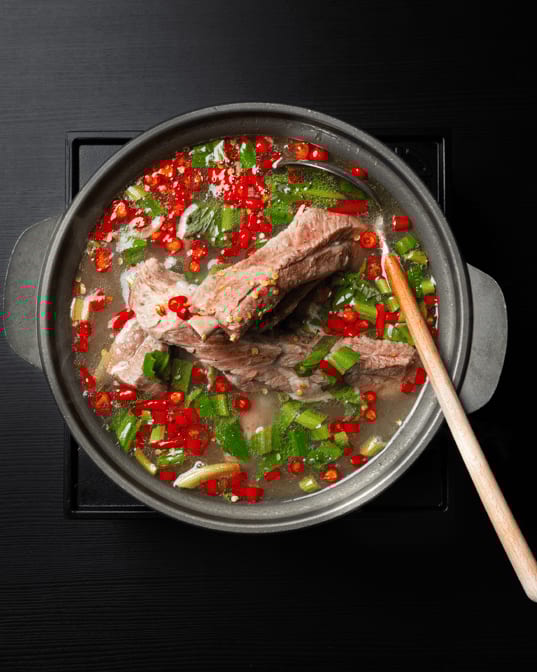 Tom Saap (Pork Rib) ຕົ້ມສົ້ມ.