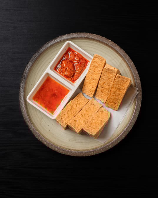 Fried Tofu ທອດເຕົ້າຮູ້.